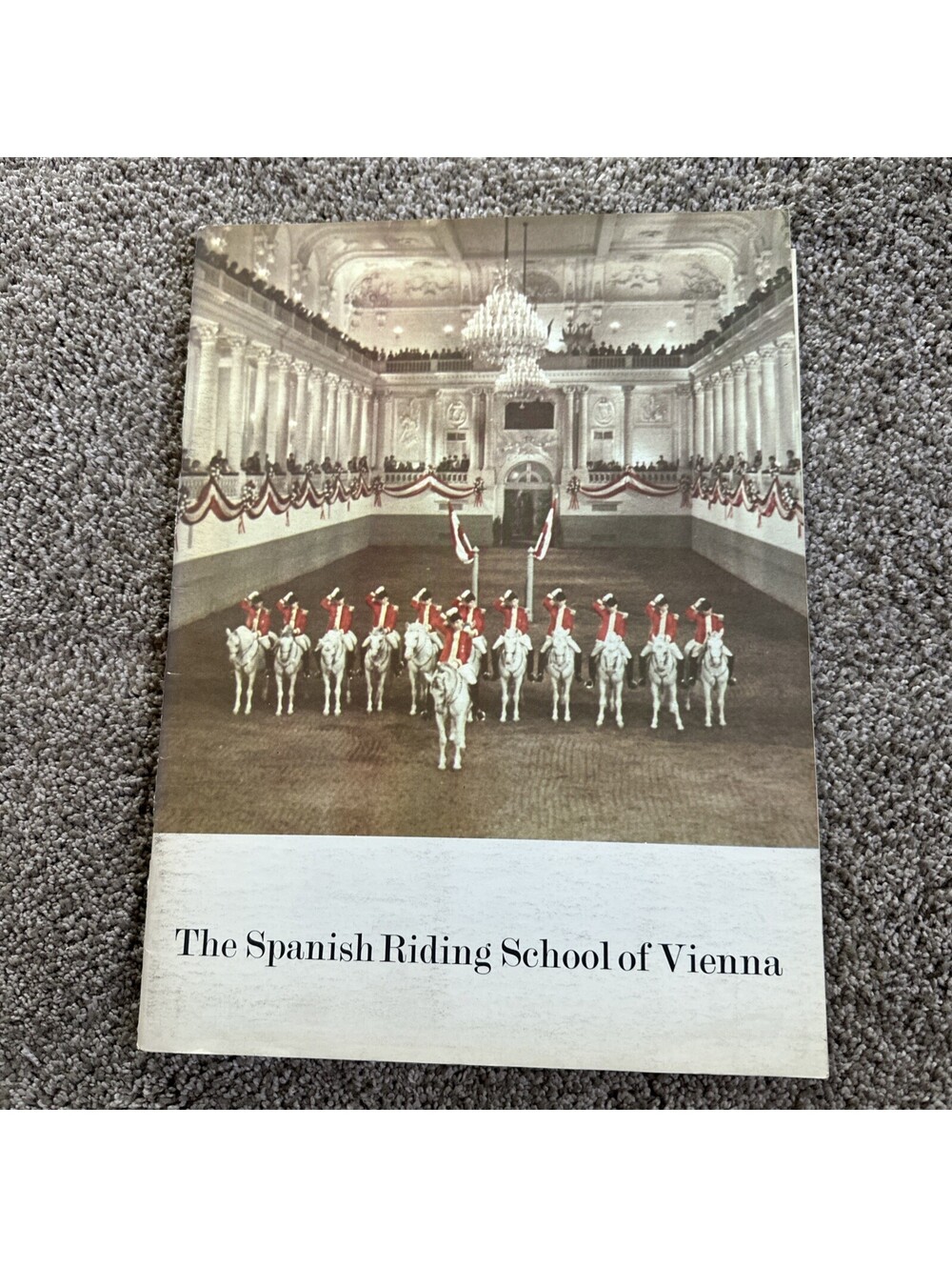 SPANISH RIDING SCHOOL OF VIENNA 1964 US Tour PROGRAM